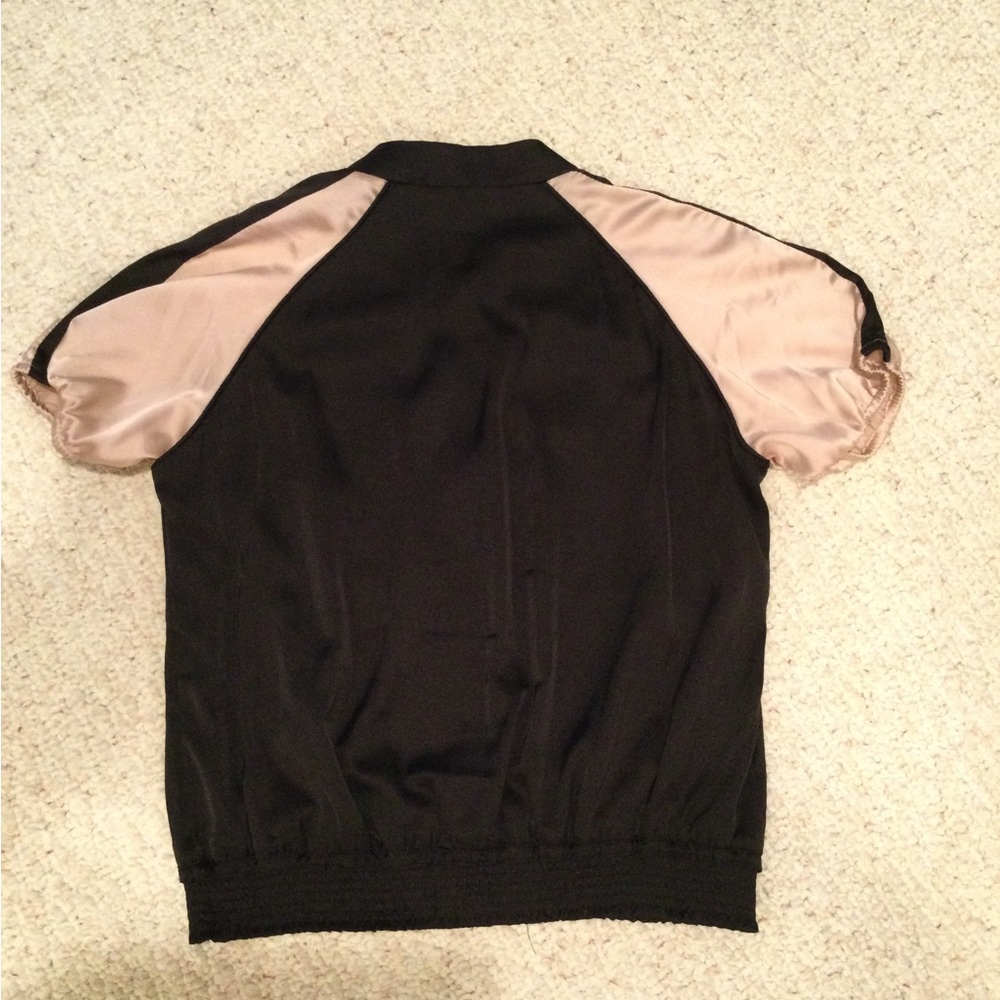 Jolt zip up silky top - Picture 5 of 6